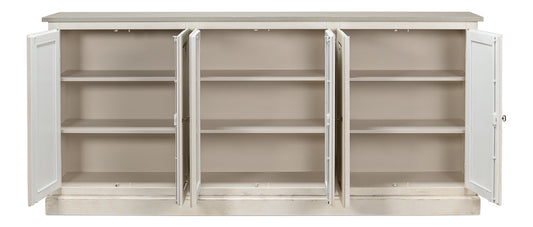 Bellagio Sideboard 96" White/Grey