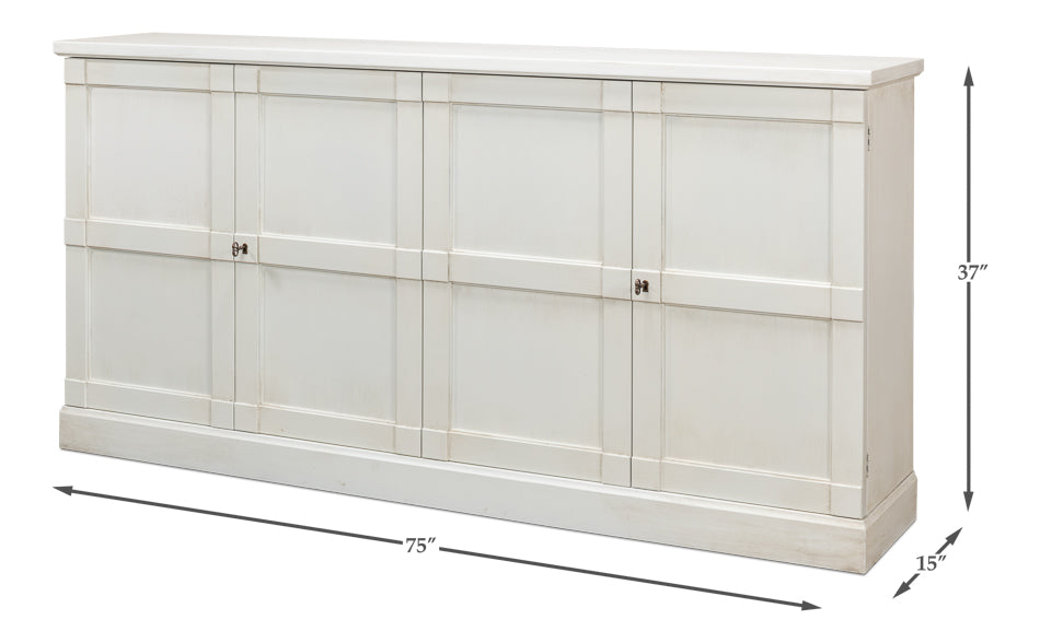 Lionisio Buffet75"Cortinawhtwood Drs