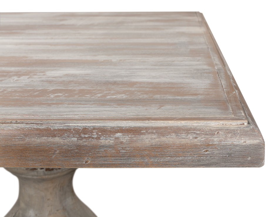 Lionisio Trestle Table Grey Oak