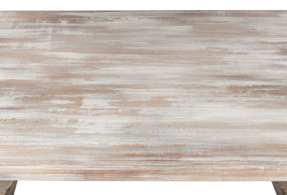 Lionisio Trestle Table Grey Oak