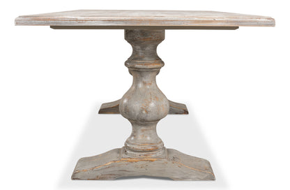 Lionisio Trestle Table Grey Oak