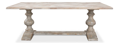 Lionisio Trestle Table Grey Oak