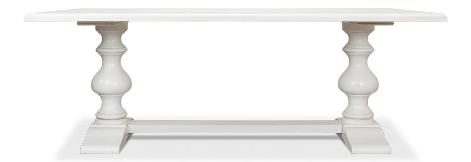 *Lionisio Trestle Table Cortina White