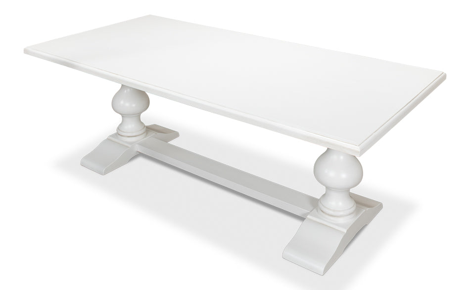 *Lionisio Trestle Table Cortina White