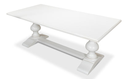 *Lionisio Trestle Table Cortina White