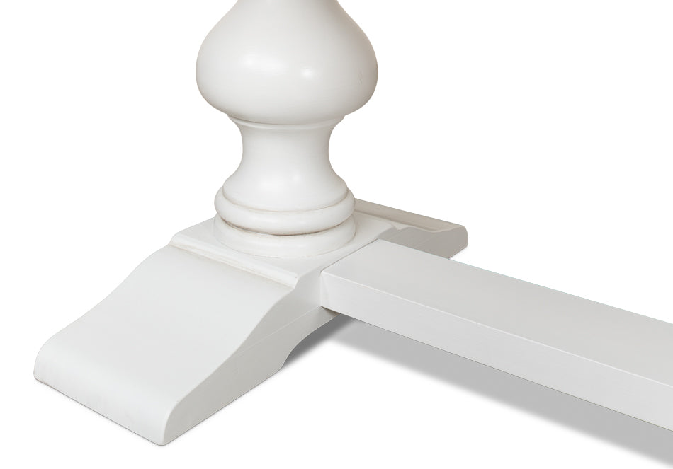 *Lionisio Trestle Table Cortina White