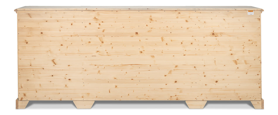 Crested Wall Cabinetcarmine Legno Tran