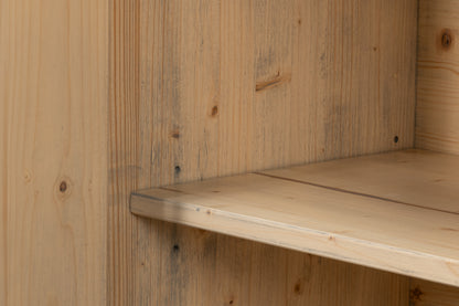 Crested Wall Cabinetcarmine Legno Tran