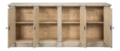 Crested Wall Cabinetcarmine Legno Tran