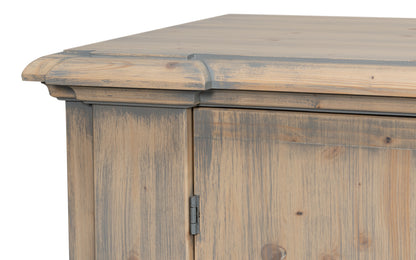 Crested Wall Cabinetcarmine Legno Tran