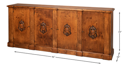 Crested Wall Cabinetnoce Anticato