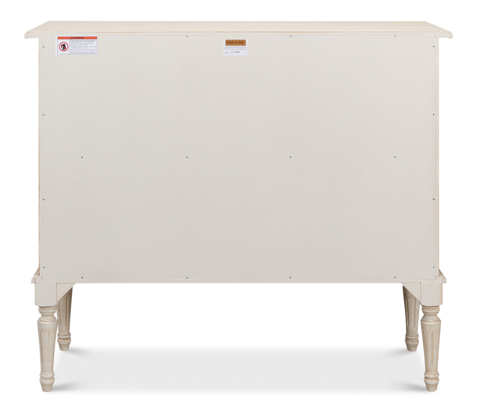 2 Door Sideboard Bright Lime White