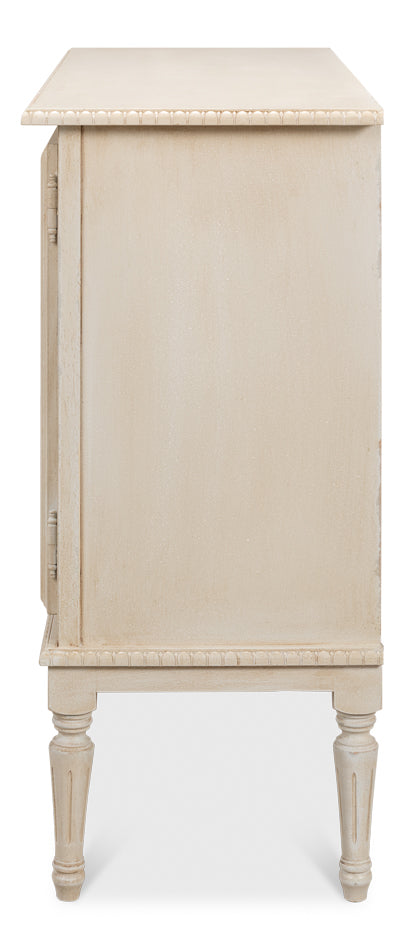 2 Door Sideboard Bright Lime White