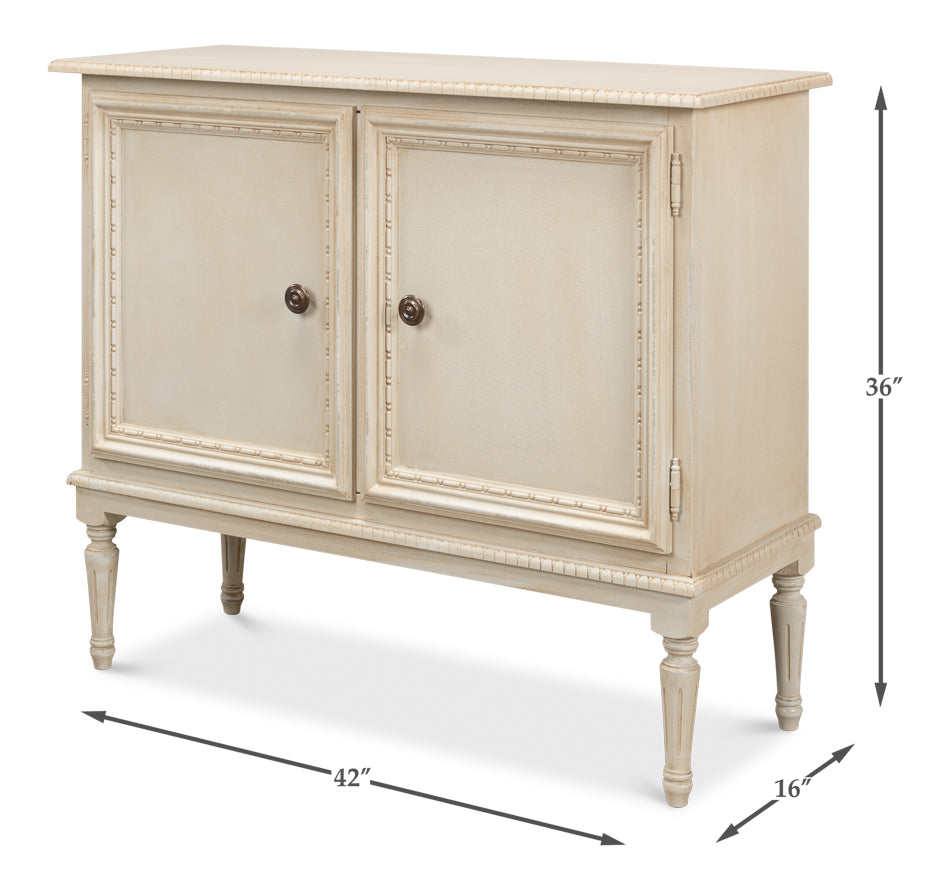 2 Door Sideboard Bright Lime White