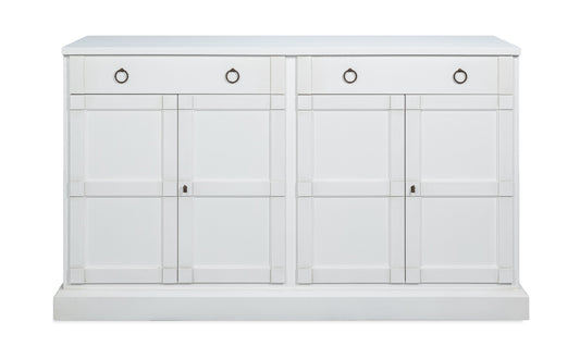 Center Media Base Cortina White