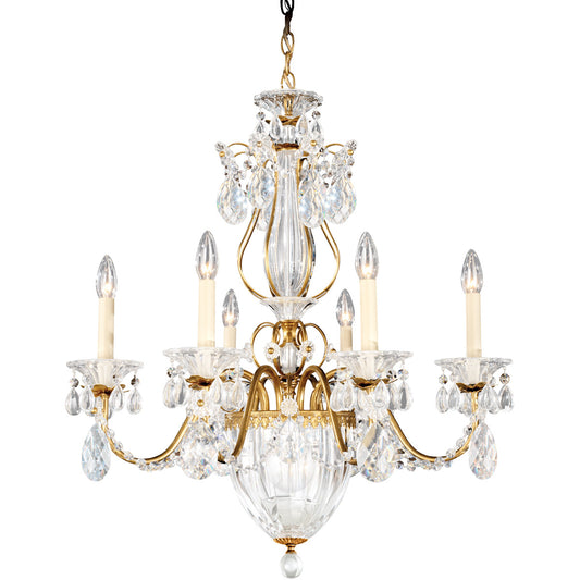 Bagatelle 7 Light 21 inch Heirloom Gold Chandelier Ceiling Light