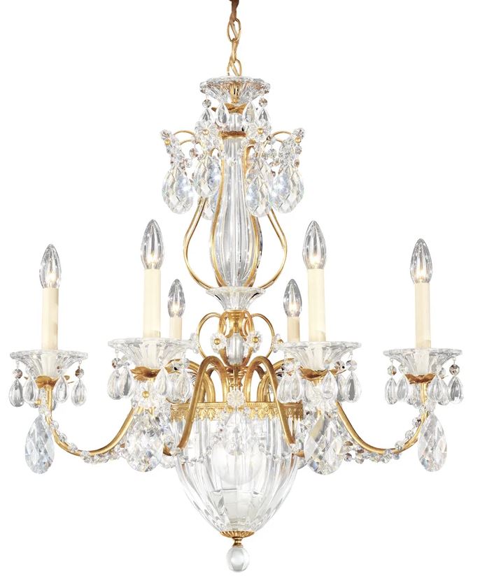 BAGATELLE CHANDELIER FRENCH GOLD FINISH