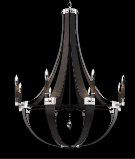 BLACK LEATHER RADIANCE CRYSTAL EMPIRE BY SCHONBEK
