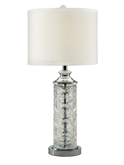 Kaia 26"H 24% Lead Hand Cut Crystal Table Lamp
