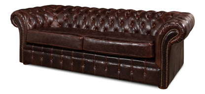 Club Leather Sofa