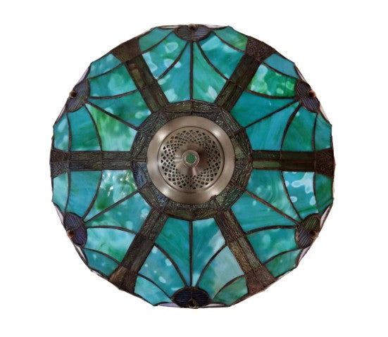 Tiffany-style Victorian 2 Light Floor Lamp