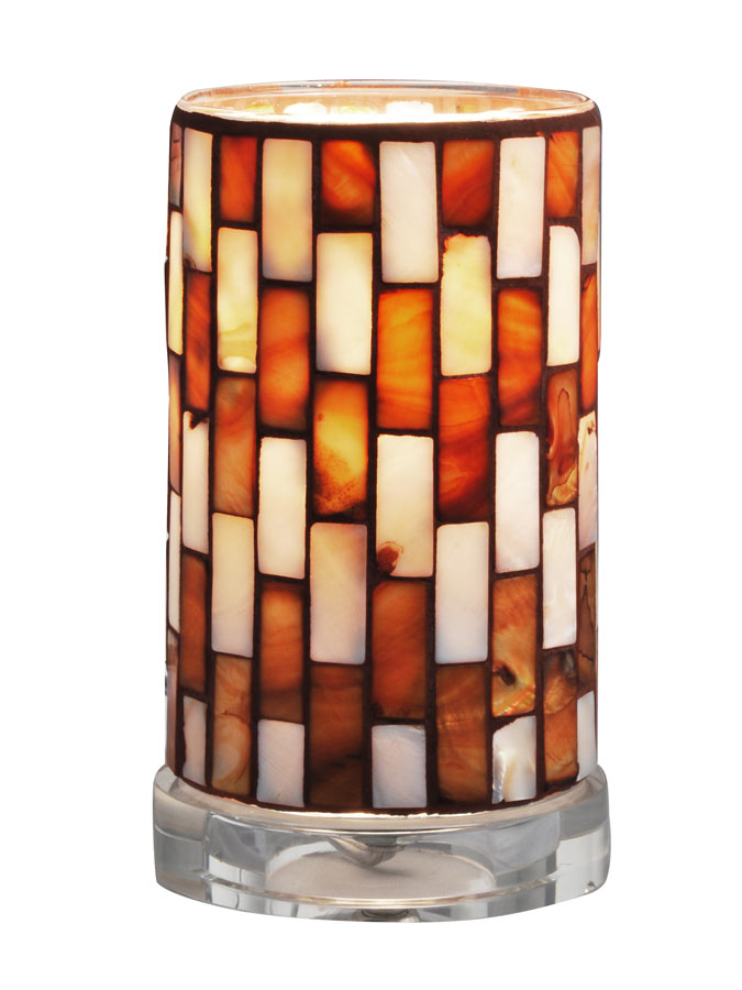 Myraid 6.75"H Mosaic Accent Lamp