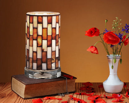Myraid 6.75"H Mosaic Accent Lamp