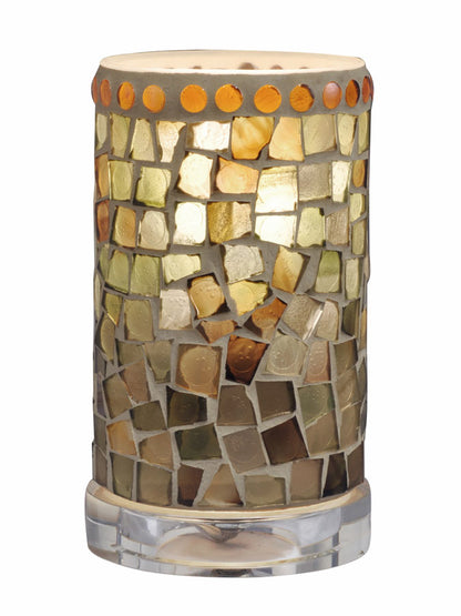 Knighton 6.75"H Mosaic Accent Lamp