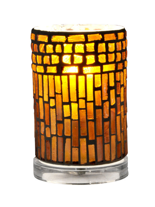 Calico 6.75"H Mosaic Accent Lamp