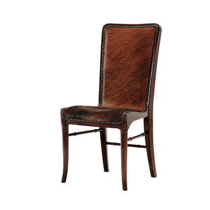 Hair on Hide Side Chair