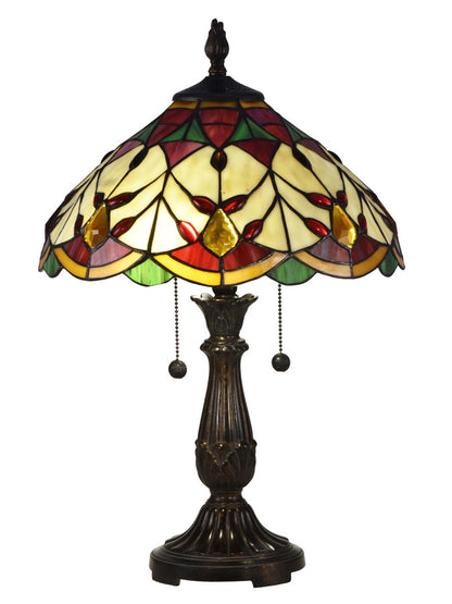 Arizona Marshall 21.5"H Tiffany Table Lamp