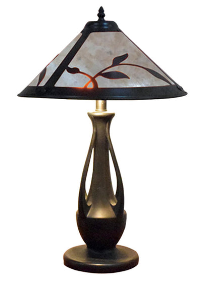 Spring Leaves 24"H Mica Table Lamp