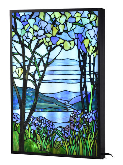 Magnolia 27"H LED Tiffany Wall Fixture