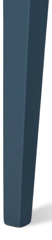 Deco Side Chairs Blue White