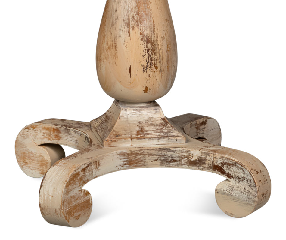 Bistro Table  Antique Oak