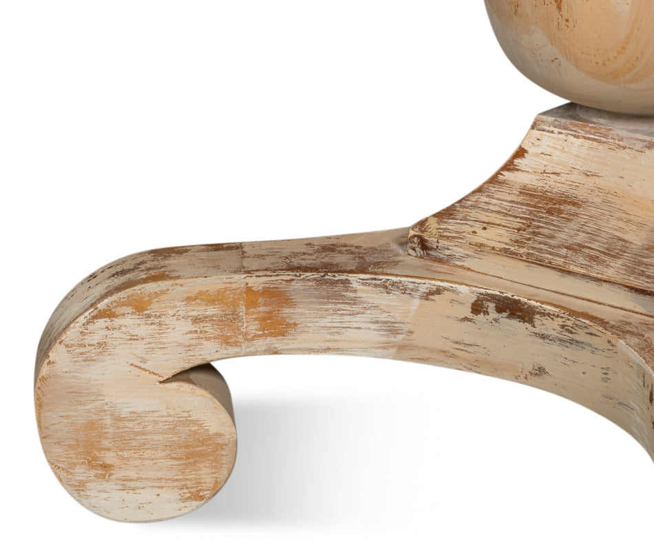 Bistro Table  Antique Oak