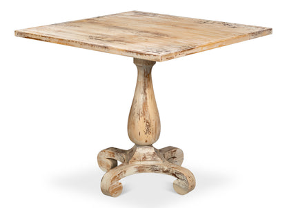 Bistro Table  Antique Oak