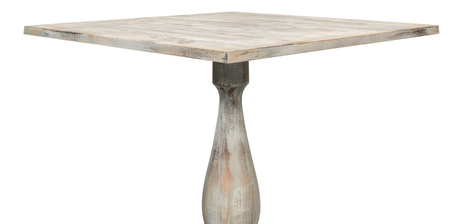 Bistro Table Grey Oak