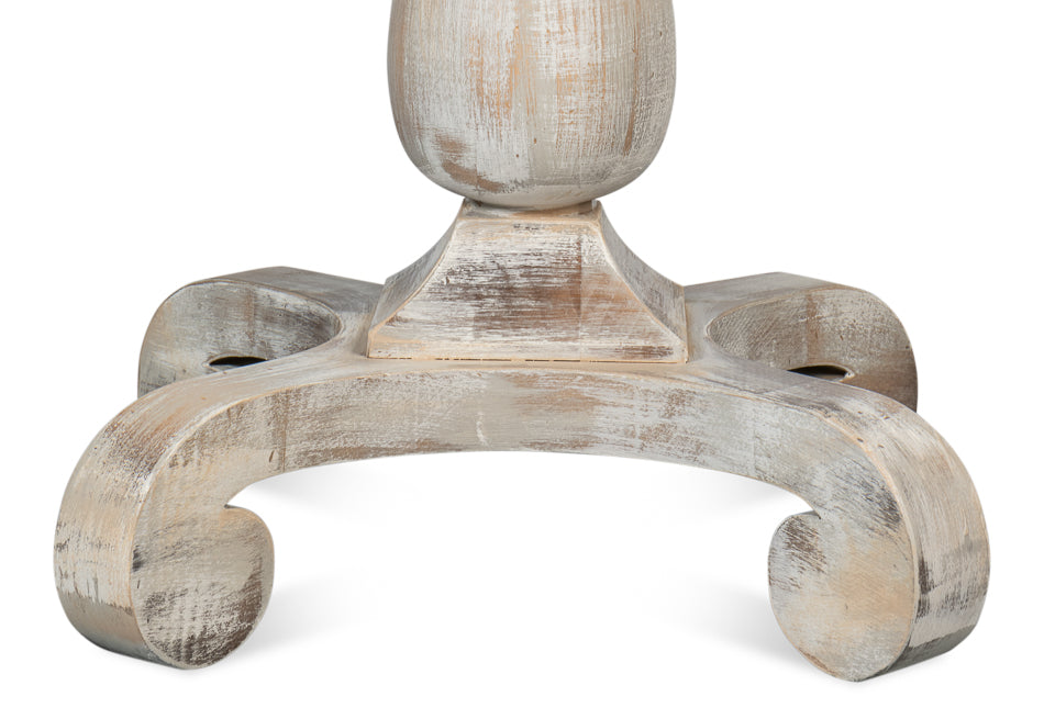 Bistro Table Grey Oak