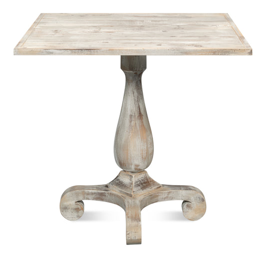 Bistro Table Grey Oak