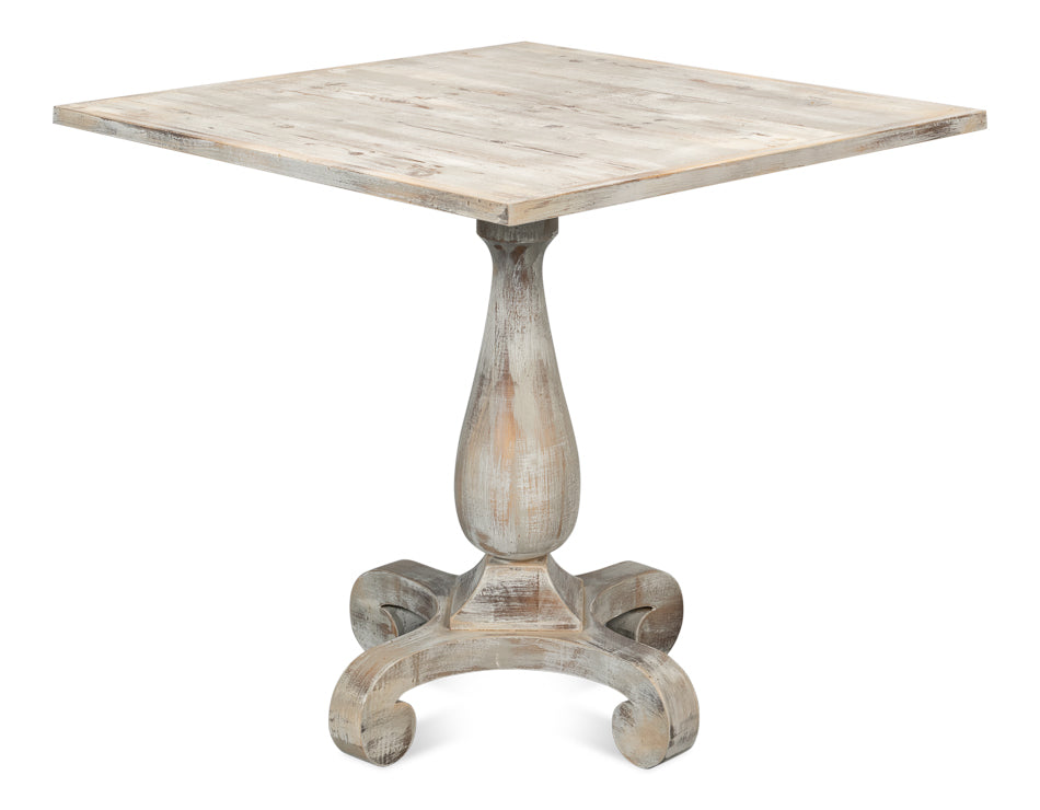 Bistro Table Grey Oak