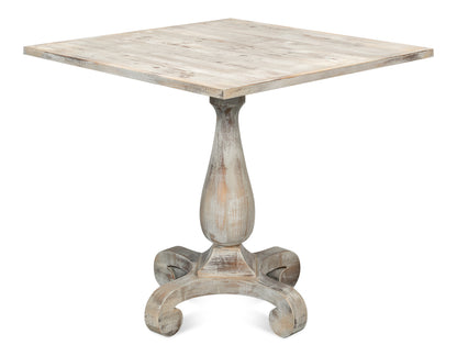 Bistro Table Grey Oak
