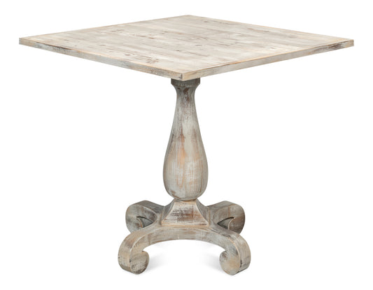 Bistro Table Grey Oak