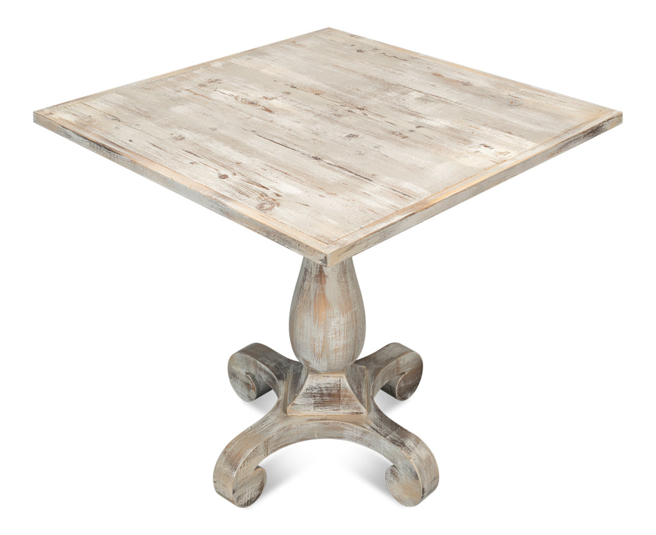 Bistro Table Grey Oak