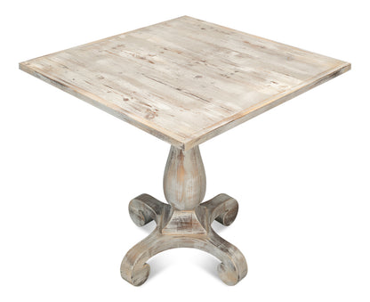 Bistro Table Grey Oak