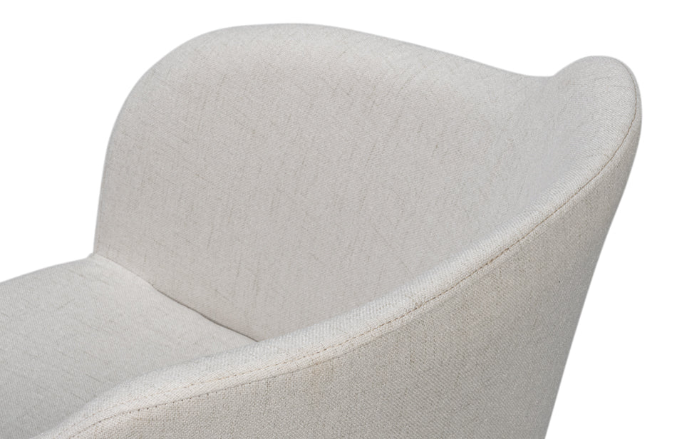 Occasional Contemporary Chairlime White