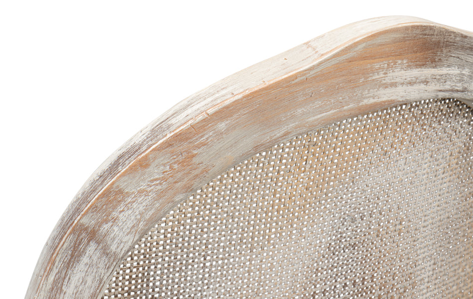 Oval Cane Back S/Chairgrey Oak Taupe