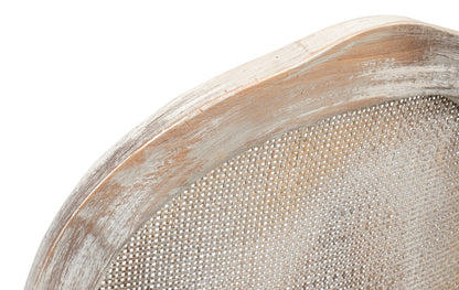 Oval Cane Back S/Chairgrey Oak Taupe