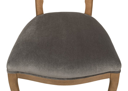 Oval Cane Back S/Chair Drftwdcharcoal