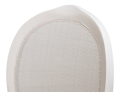 Oval Cane Back S/Chair Cortina White